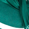 Bespoke teal pillbox with bow by Fillies Collection - Image 5