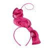 Twisted fuchsia racing fascinator by Fillies Collection - Image 4