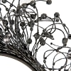 Bespoke black racing fascinator by Fillies Collection - Image 3