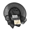 Black custom made cocktail hat by Cupids Millinery - Image 4