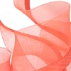 Bespoke large coral racing fascinator by Fillies Collection - Image 3