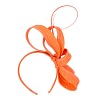 Orange racing fascinator by Max Alexander - Image 4