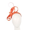 Orange racing fascinator by Max Alexander