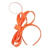 Orange racing fascinator by Max Alexander - Image 2