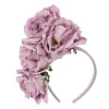 Large lilac flower headband by Max Alexander - Image 2
