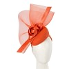 Bespoke orange winter racing fascinator by Fillies Collection