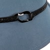 Light blue ladies felt fedora hat by Max Alexander - Image 5