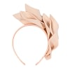 Nude felt winter flower fascinator by Max Alexander - Image 4