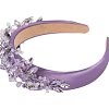 Lilac crystal headband by Max Alexander - Image 4