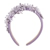 Lilac crystal headband by Max Alexander - Image 2