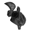Bespoke black racing fascinator by Fillies Collection - Image 4