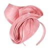 Bespoke pink black racing fascinator by Fillies Collection - Image 2