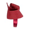 Stylish burgundy Australian Made racing fascinator by Max Alexander - Image 4