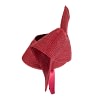 Stylish burgundy Australian Made racing fascinator by Max Alexander - Image 3