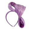Lilac bow racing fascinator by Fillies Collection - Image 4