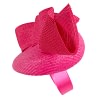 Fuchsia racing pillbox fascinator by Fillies Collection - Image 3