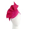 Fuchsia racing pillbox fascinator by Fillies Collection