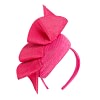 Fuchsia racing pillbox fascinator by Fillies Collection - Image 2