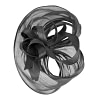 Large black fascinator by Fillies Collection - Image 4