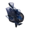 Bespoke navy spring racing pillbox fascinator - Image 4