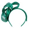 Green retro headband fascinator by Fillies Collection - Image 4