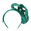 Green retro headband fascinator by Fillies Collection - Image 2