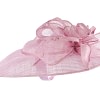 Wide brim lilac sinamay fascinator hat by Max Alexander - Image 3