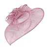 Wide brim lilac sinamay fascinator hat by Max Alexander - Image 2