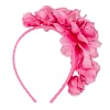 Hot pink flower headband fascinator by Max Alexander - Image 4