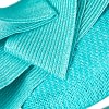 Turquoise racing pillbox fascinator by Fillies Collection - Image 5