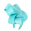 Turquoise racing pillbox fascinator by Fillies Collection - Image 4