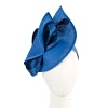 Royal blue fascinator with bow by Fillies Collection