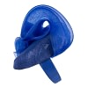 Large royal blue fascinator by Fillies Collection - Image 4