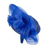 Large royal blue fascinator by Fillies Collection - Image 3