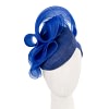 Large royal blue fascinator by Fillies Collection