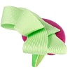 Fuchsia & lime winter racing pillbox fascinator by Fillies Collection - Image 4