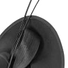 Bespoke black winter fascinator by Max Alexander - Image 3