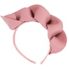 Dusty pink spiral winter felt fascinator - Image 4