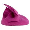 Fuchsia winter pillbox with bow - Image 4