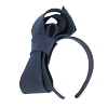 Navy felt bow fascinator by Max Alexander - Image 2