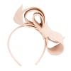 Nude felt bow fascinator by Max Alexander - Image 4