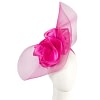 Tall fuchsia Fillies Collection fascinator
