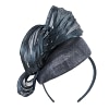 Navy pillbox with bow by Fillies Collection S307 - Image 6