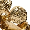 Max Alexander Sparkling Gold Sequin Flower Fascinator - Image 3