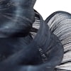 Navy silk abaca racing fascinator by Fillies Collection - Image 5