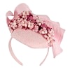 Bespoke pink racing fascinator by Fillies Collection - Image 2