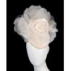 Stunning Cream Flower Fascinator by Fillies Collection