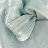Bespoke light blue sinamay fascinator with bow by Fillies Collection - Image 5