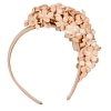 Nude flower fascinator headband by Max Alexander - Image 4
