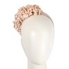 Nude flower fascinator headband by Max Alexander